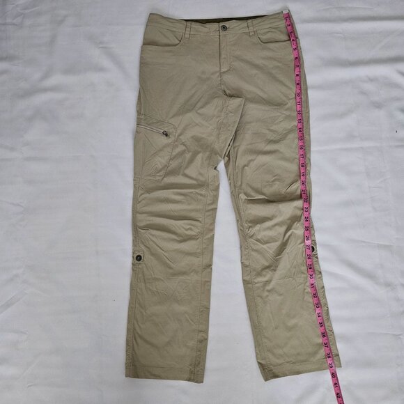 Patagonia Women's Tan/Khaki Quandary Convertible Hiking Pants Size 10 - Picture 11 of 11